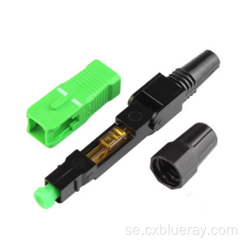 SC APC UPC FTTH Quick Fiber Optic Connectors